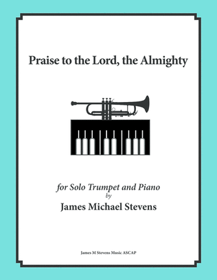 Book cover for Praise to the Lord, the Almighty - Trumpet Solo