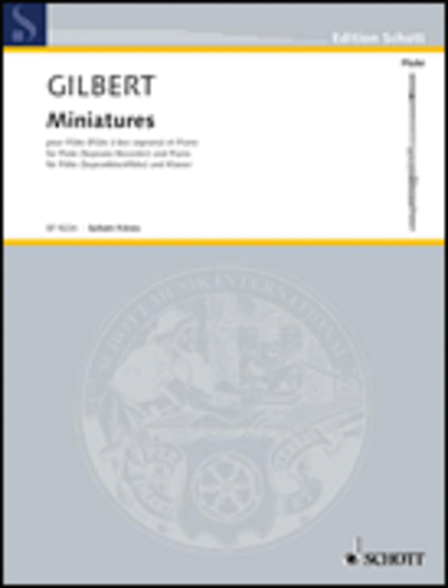 Miniatures, Alto Rec/pf Miniatures, Alto Rec/pf School and Community scores gallery preview page 1