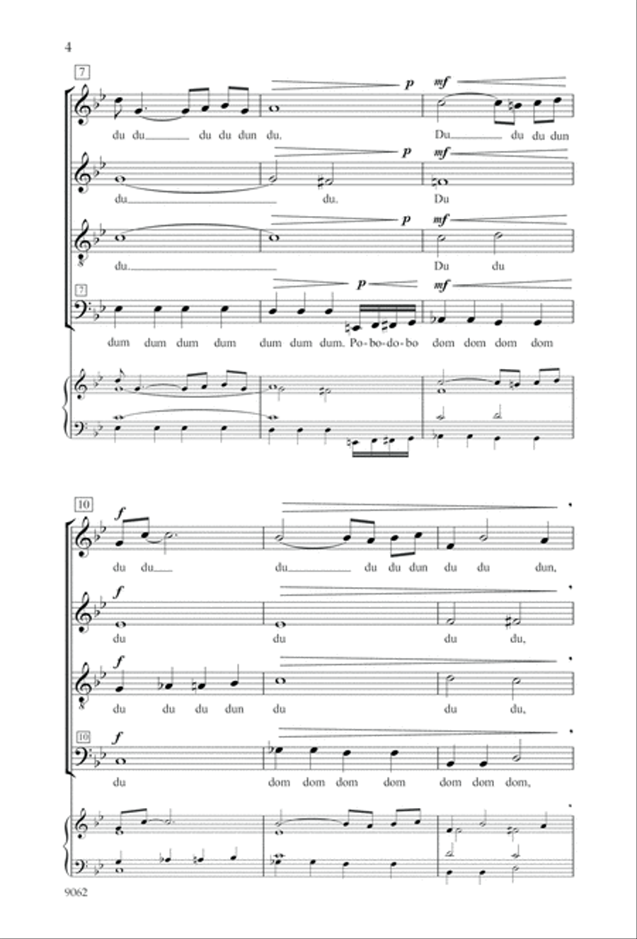 Reminiscence 4-Part scores gallery preview page 3