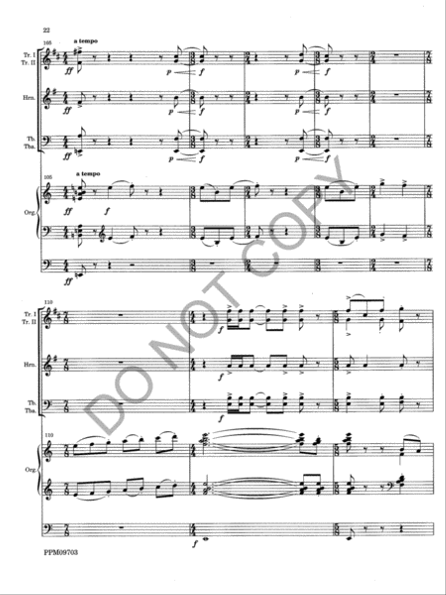 Triptych Triptych Choir scores gallery preview page 25