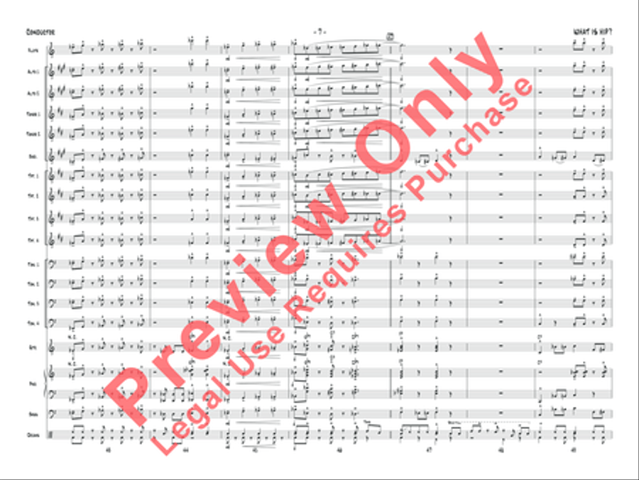 What Is Hip Jazz Ensemble scores gallery preview page 24