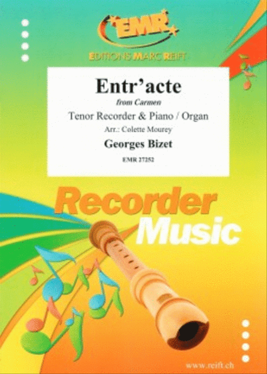 Entr'acte Tenor Recorder scores gallery preview page 1