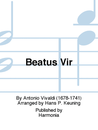 Book cover for Beatus Vir