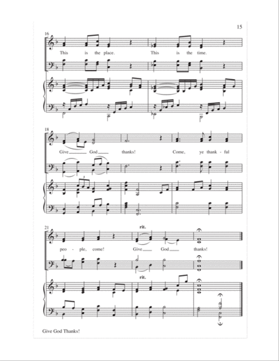 Worship Openers: Introits that Work!, Vol. 2 4-Part scores gallery preview page 17