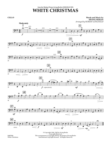 White Christmas (arr. Robert Longfield) - Cello