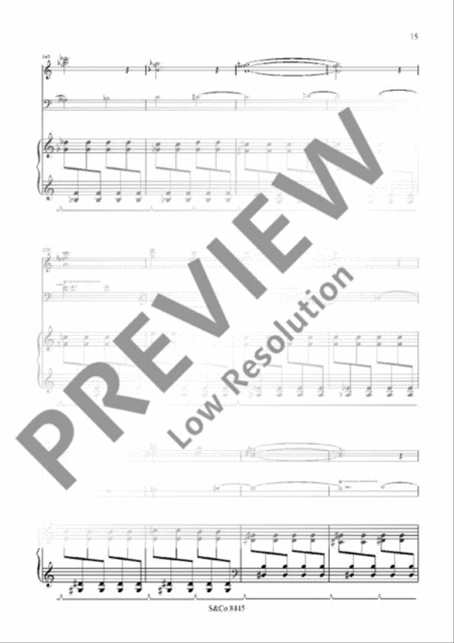 Lauda (con Sordino) Lauda (con Sordino) Cello scores gallery preview page 16