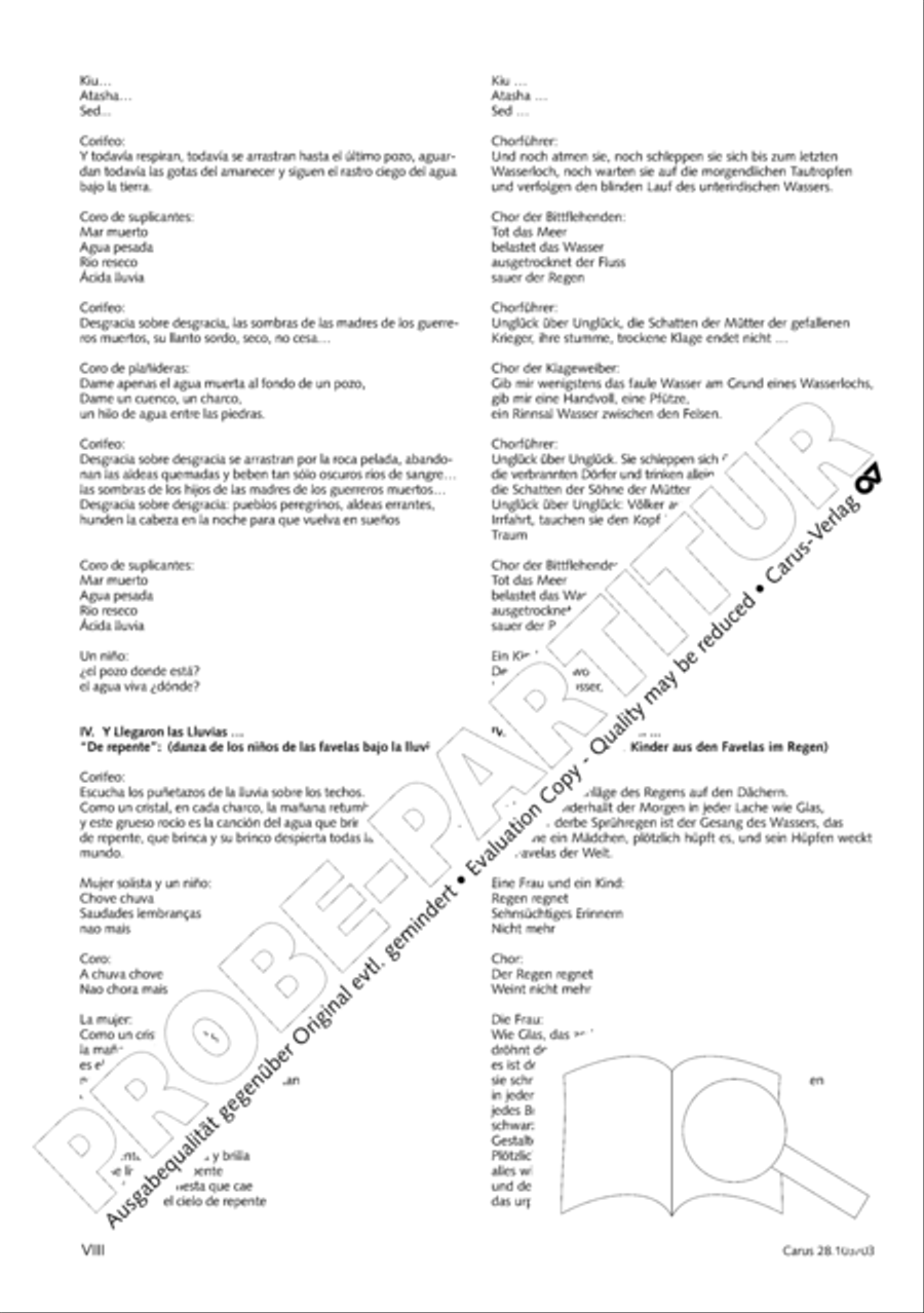 Water Water 4-Part scores gallery preview page 9