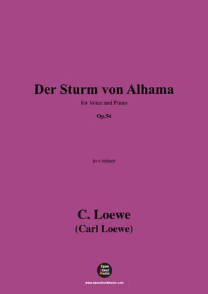 C. Loewe-Der Sturm von Alhama,in c minor,Op.54