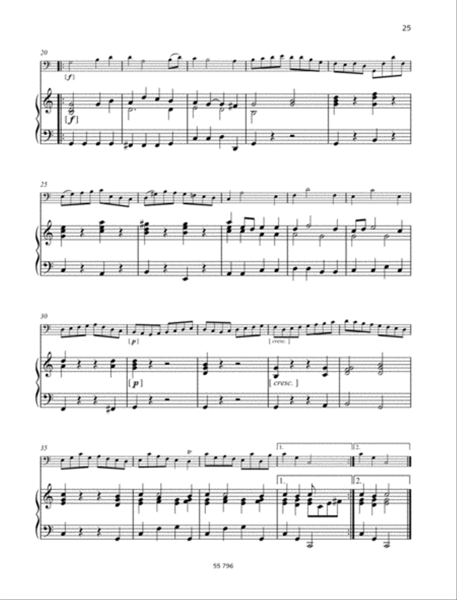 Allegro Piano Accompaniment scores gallery preview page 2