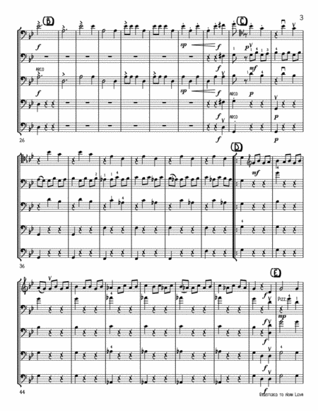 Saint-Saens "Dance Macabre" for Cello Quintet SCORE AND PARTS image number null