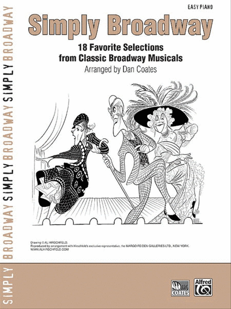 Simply Broadway Easy Piano scores gallery preview page 1