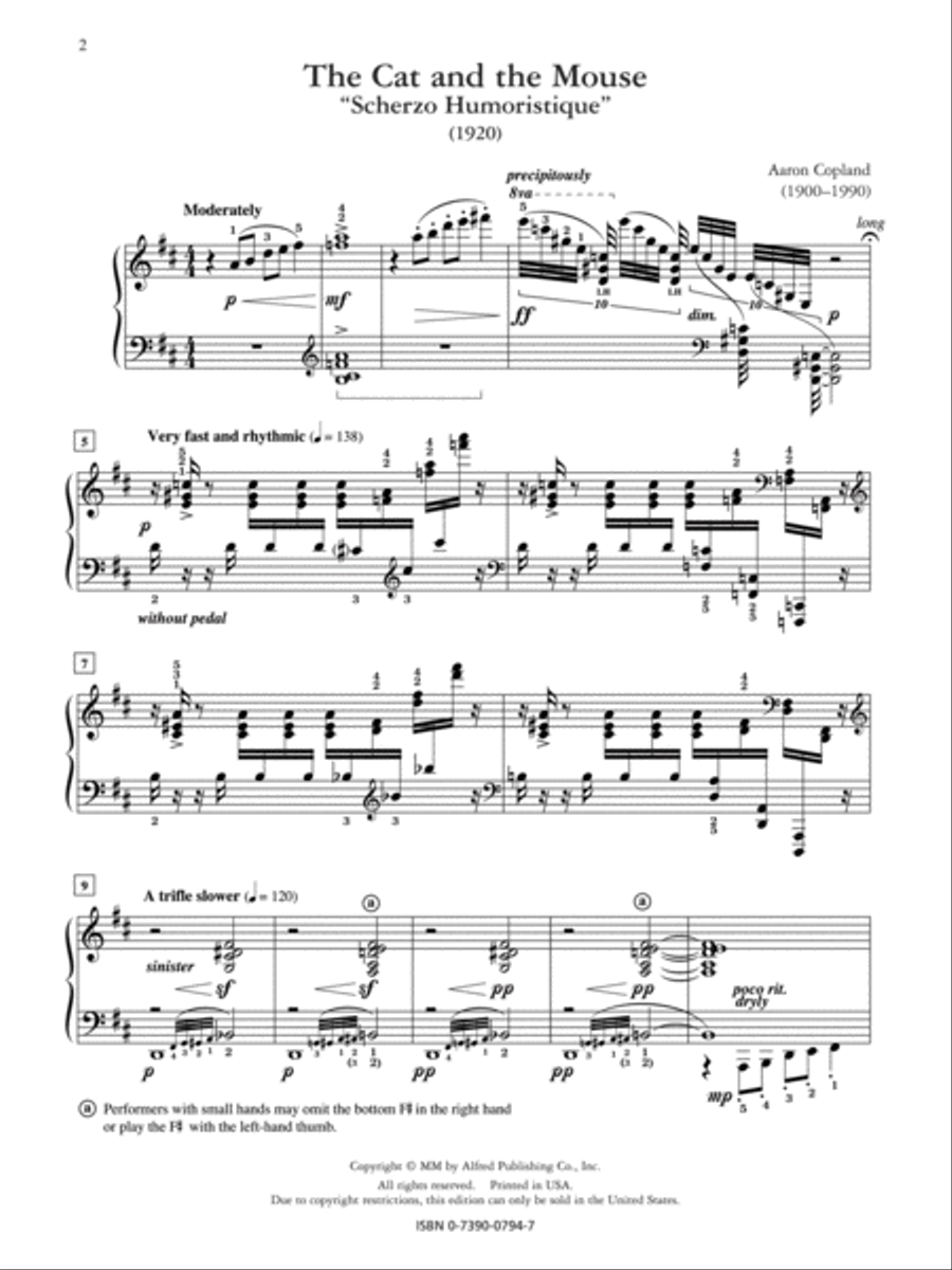 The Cat and the Mouse Small Ensemble scores gallery preview page 2
