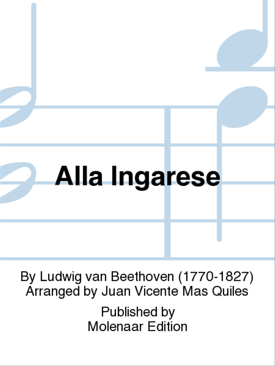 Alla Ingarese Set of Parts scores gallery preview page 1