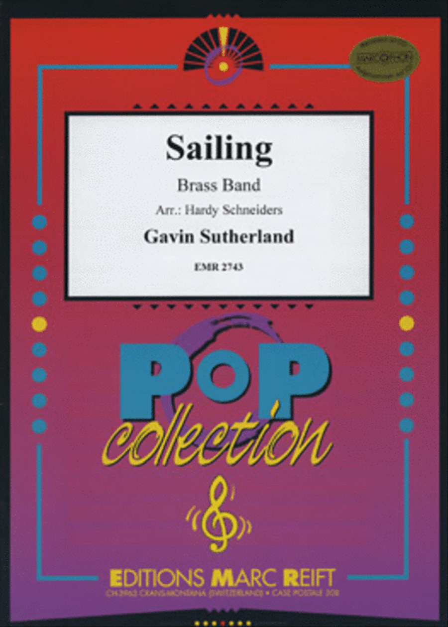 Sailing Sailing Brass Band scores gallery preview page 1