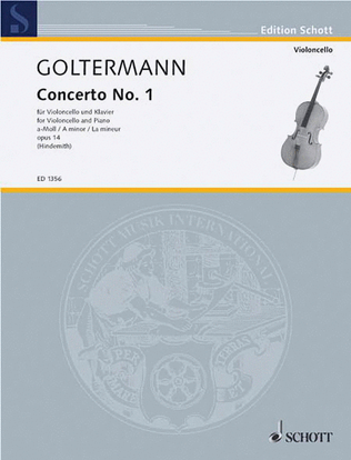 Book cover for Concerto No. 1 Op. 14