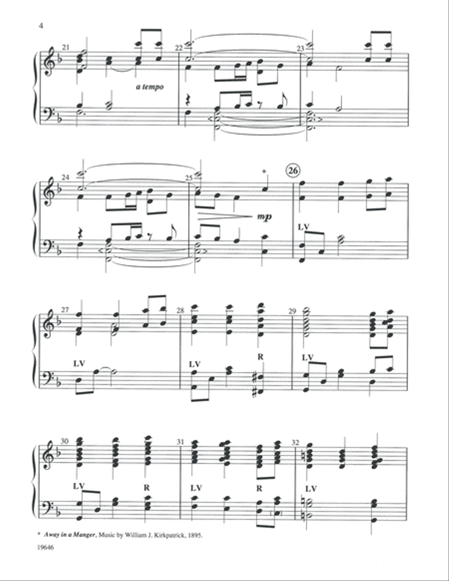 Carols of the Manger Carols of the Manger Handbell Choir scores gallery preview page 7