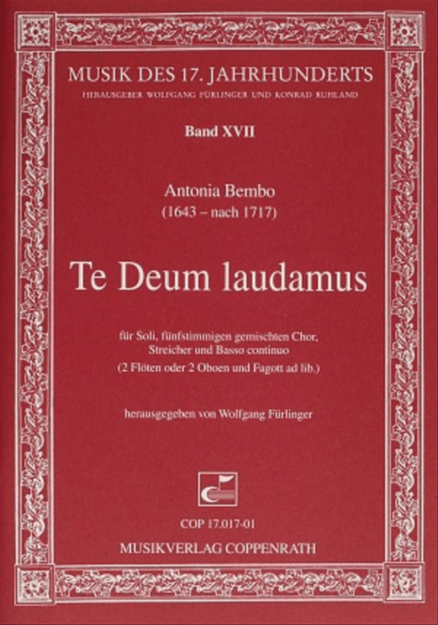 Te Deum laudamus Te Deum laudamus SSATB scores gallery preview page 1