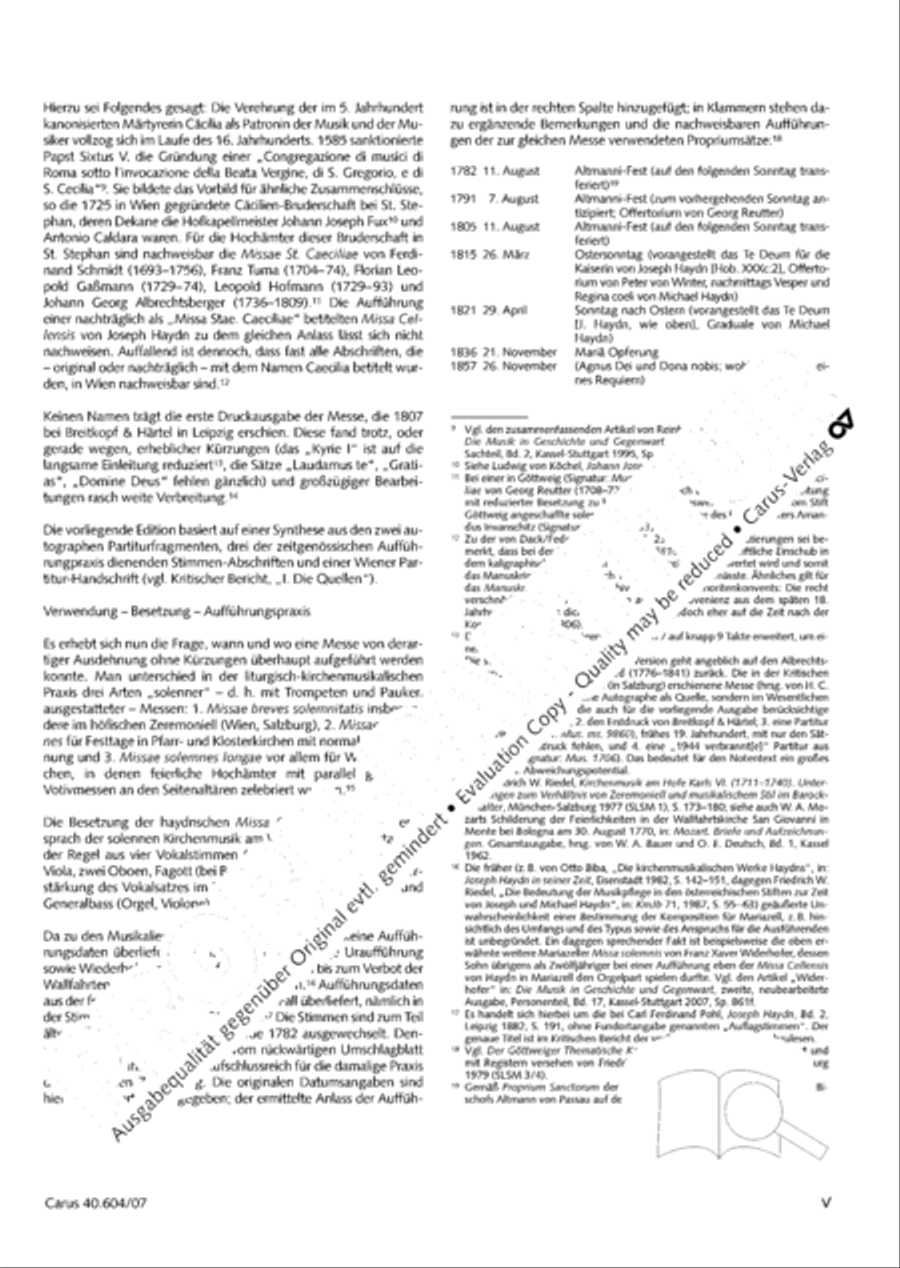 Grosse Mariazeller Messe in C 4-Part scores gallery preview page 6