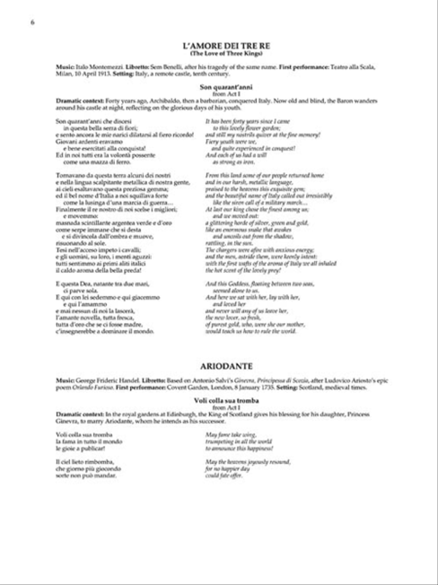 Anthology of Italian Opera Voice scores gallery preview page 4