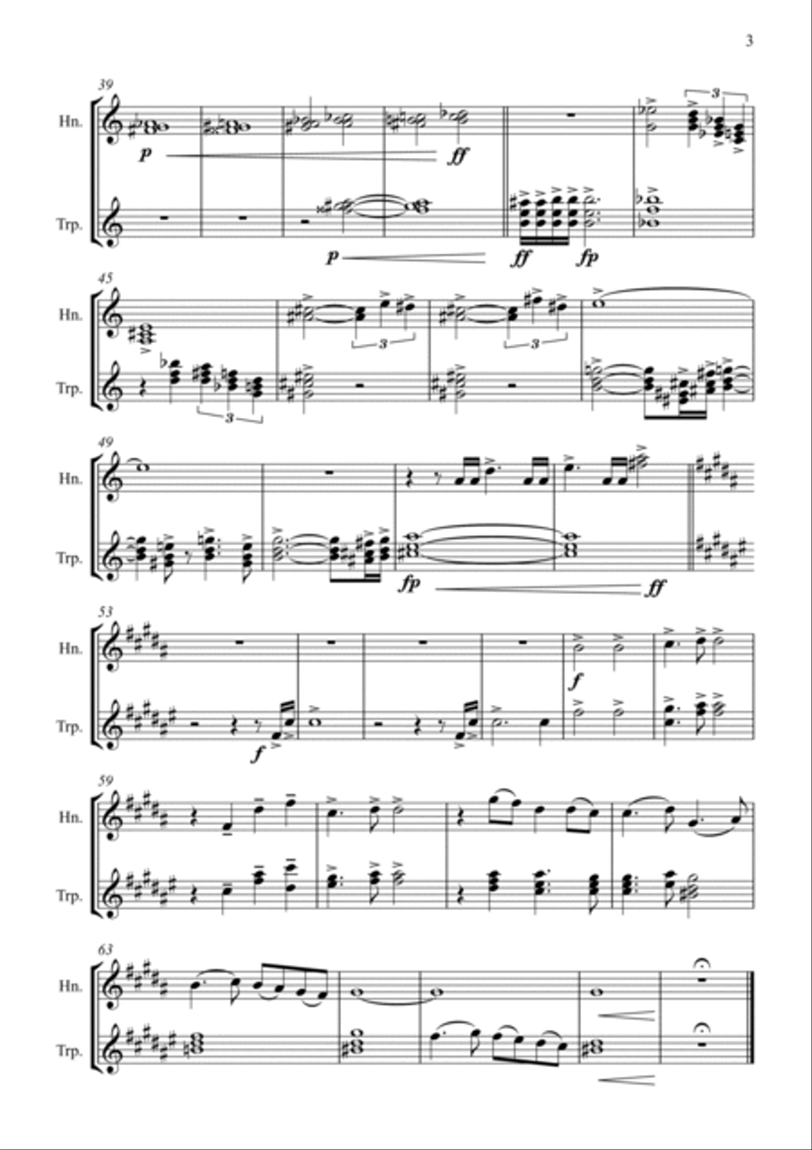 Test Drive Test Drive Brass Duet scores gallery preview page 3