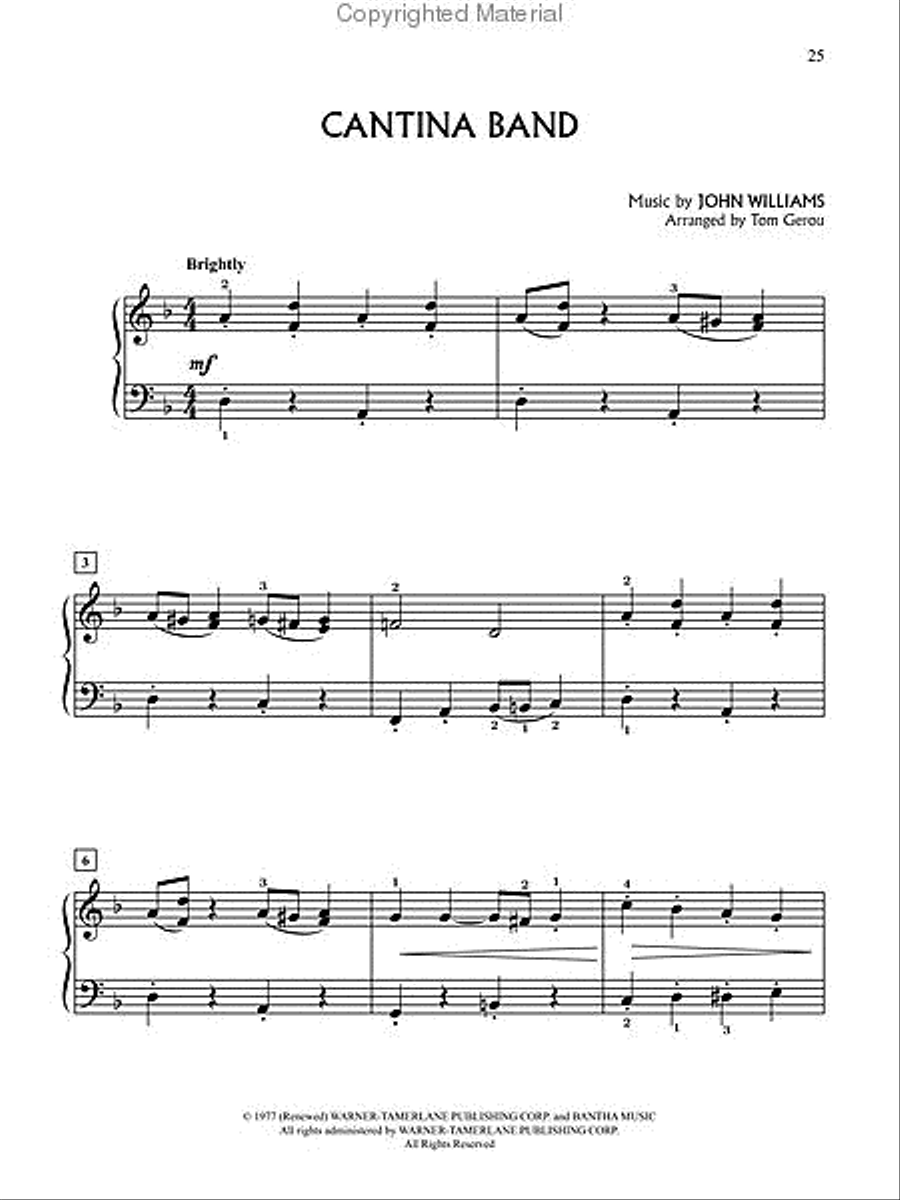 Star Wars - A Musical Journey (Music from Episodes I - VI) Voice scores gallery preview page 3