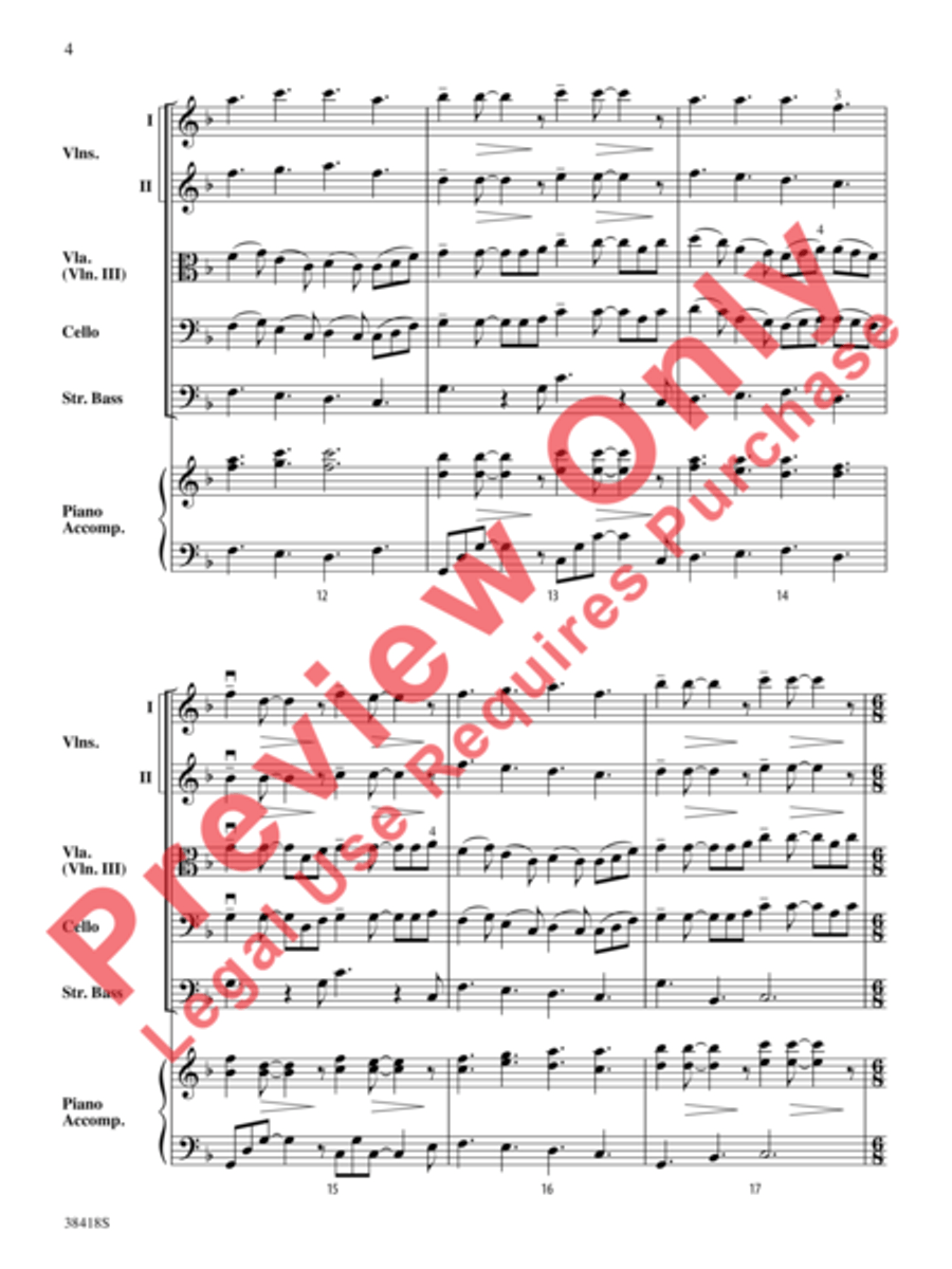 Return to Skye Return to Skye String Orchestra scores gallery preview page 5