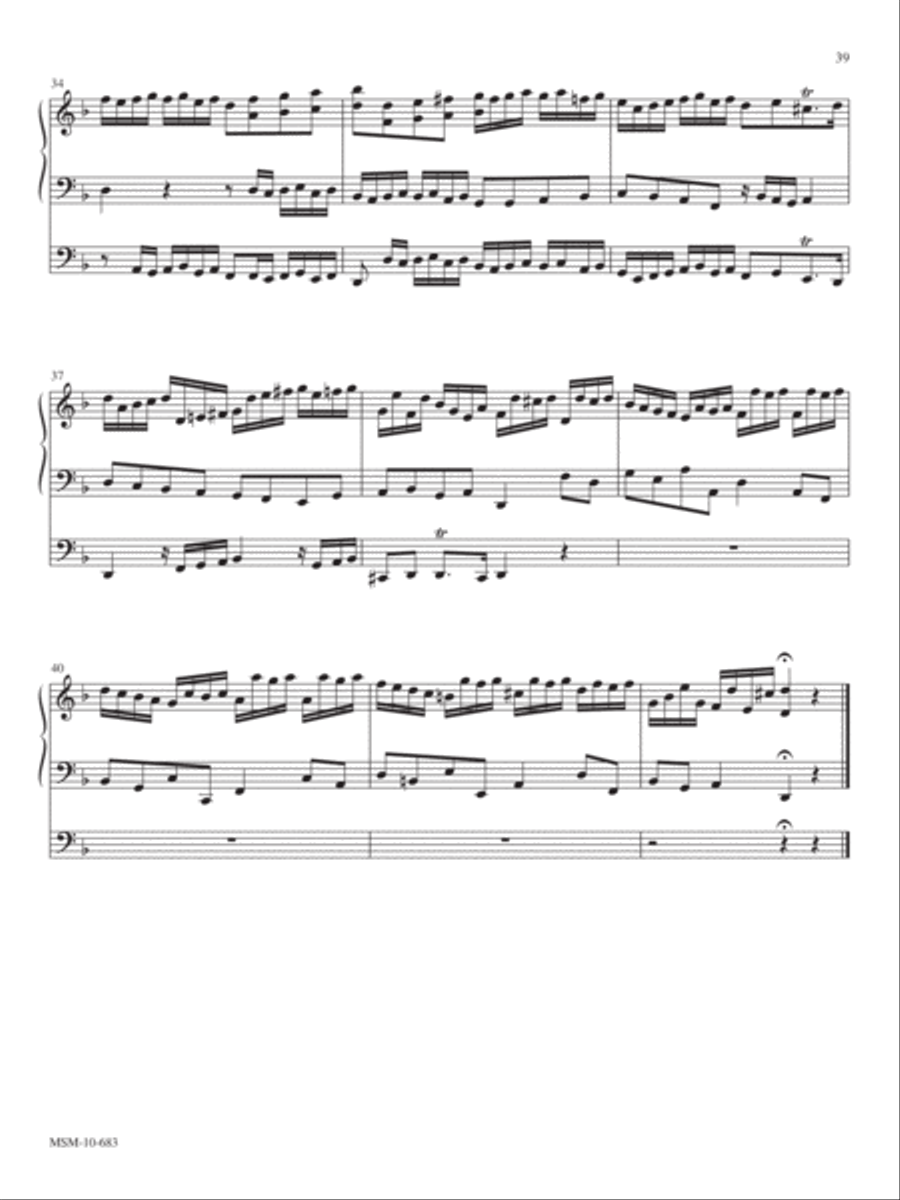 Christ lag in Todesbanden Organ scores gallery preview page 6