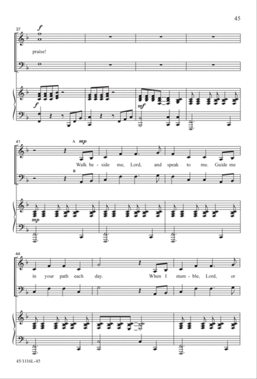 12 Anthems for about 12 Singers 3-Part scores gallery preview page 46
