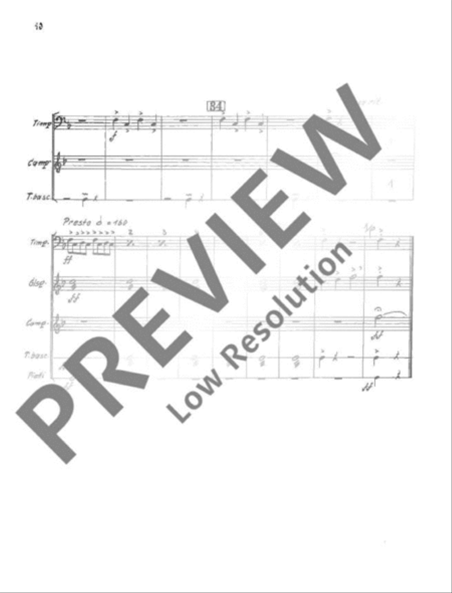 Carmina Burana Carmina Burana Choir scores gallery preview page 13