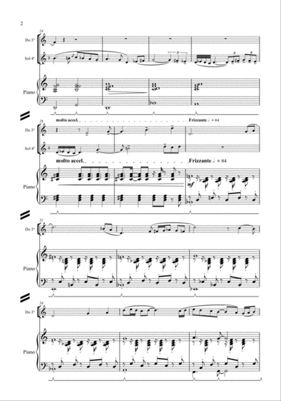 FLUSSO: Two ocarinas and piano