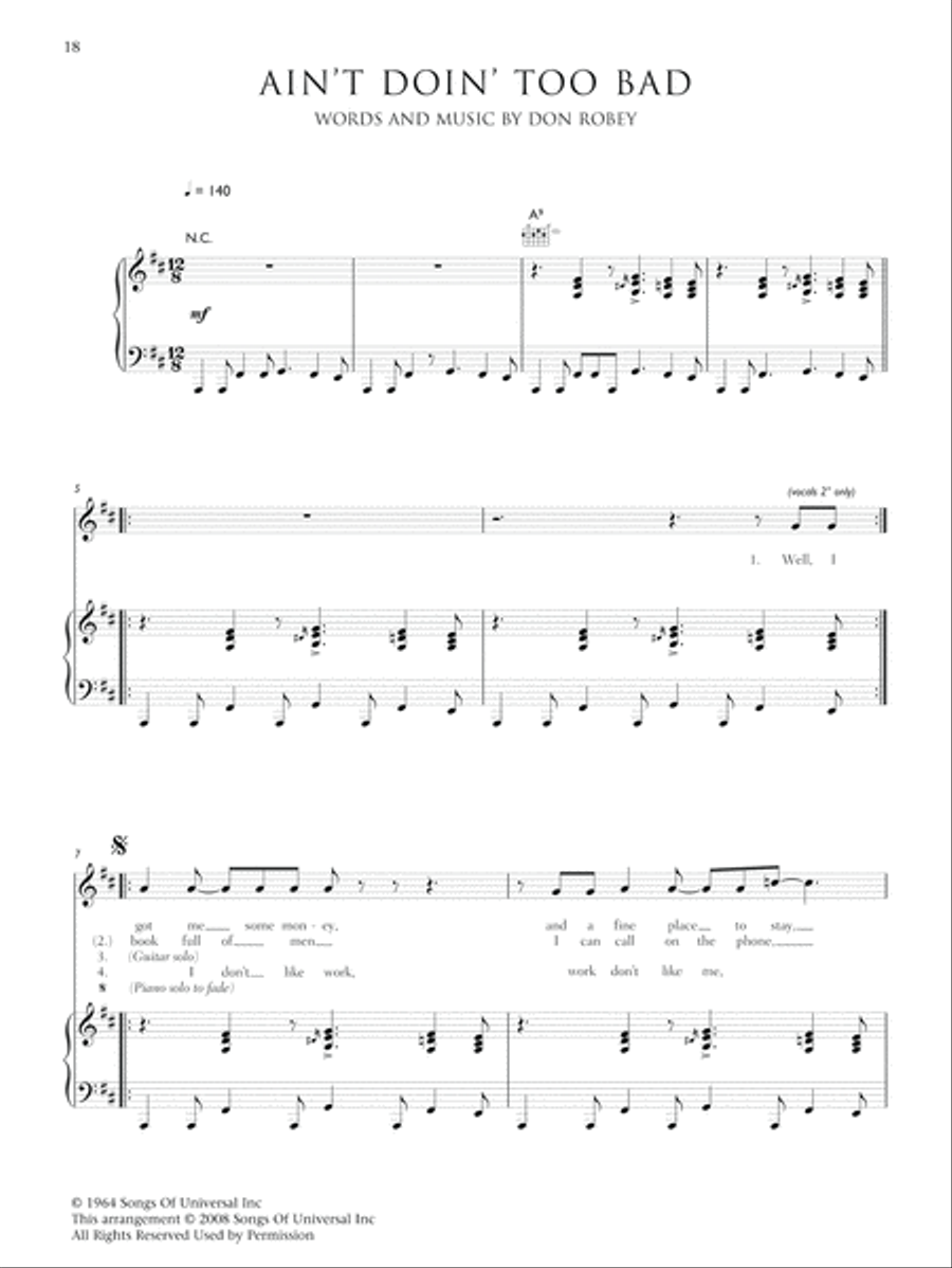 Eva Cassidy -- Somewhere Piano, Vocal, Guitar scores gallery preview page 7