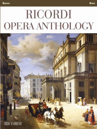 Book cover for Ricordi Opera Anthology