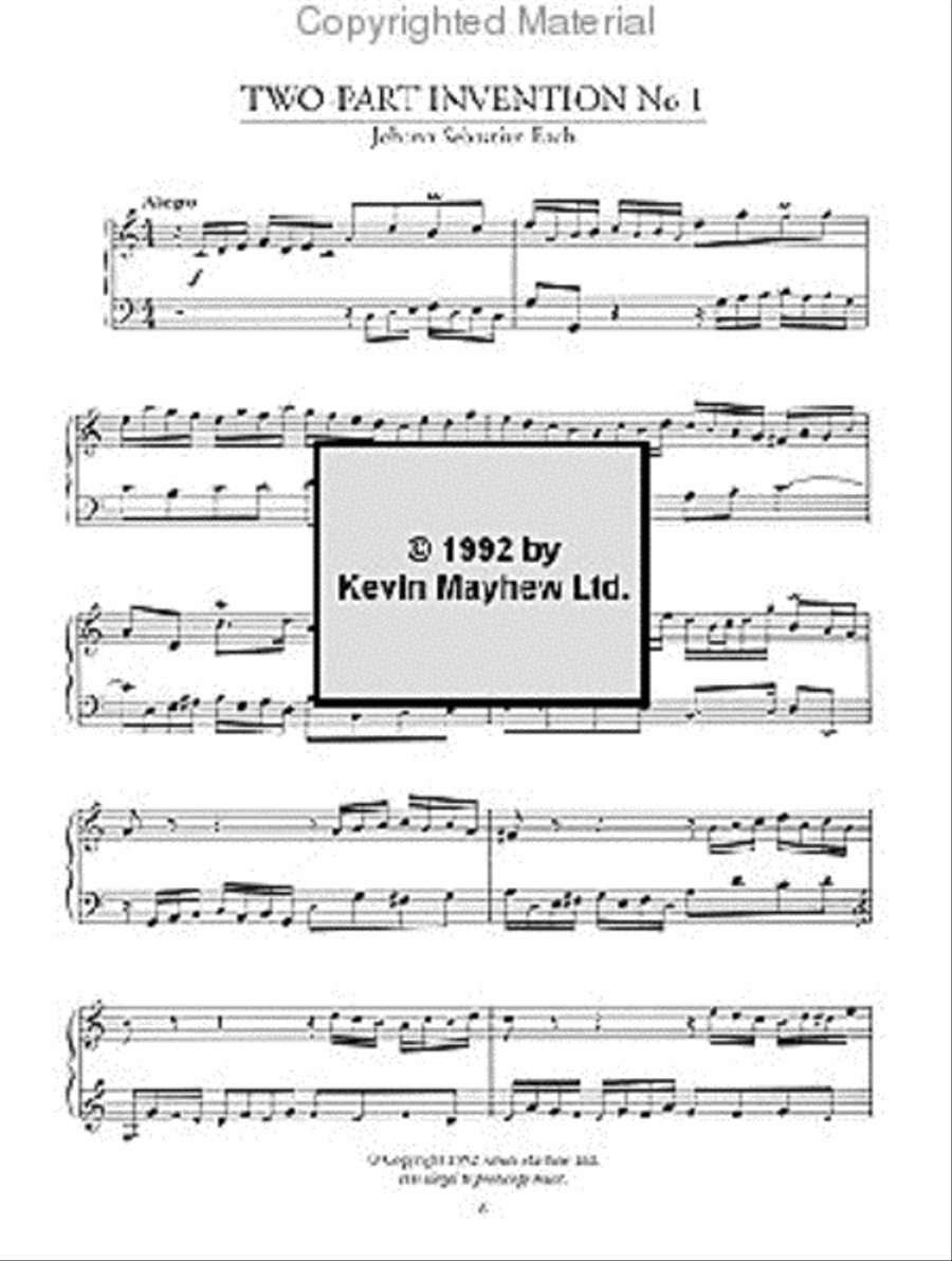 The Piano Music of Bach Piano Solo scores gallery preview page 3
