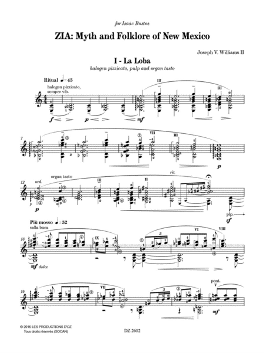 Fallabella / Monky Blues Guitar Ensemble scores gallery preview page 2