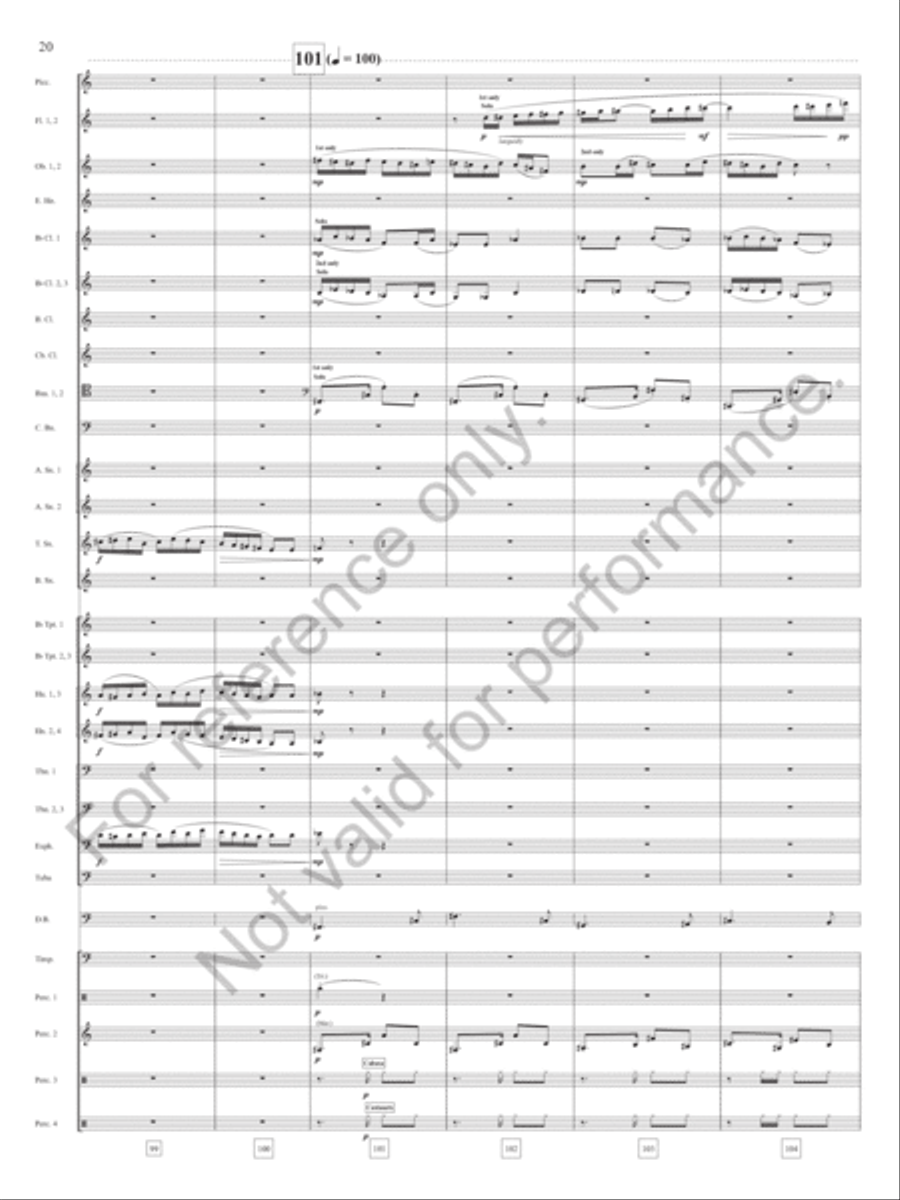 Arkansas Traveler Arkansas Traveler Concert Band scores gallery preview page 21