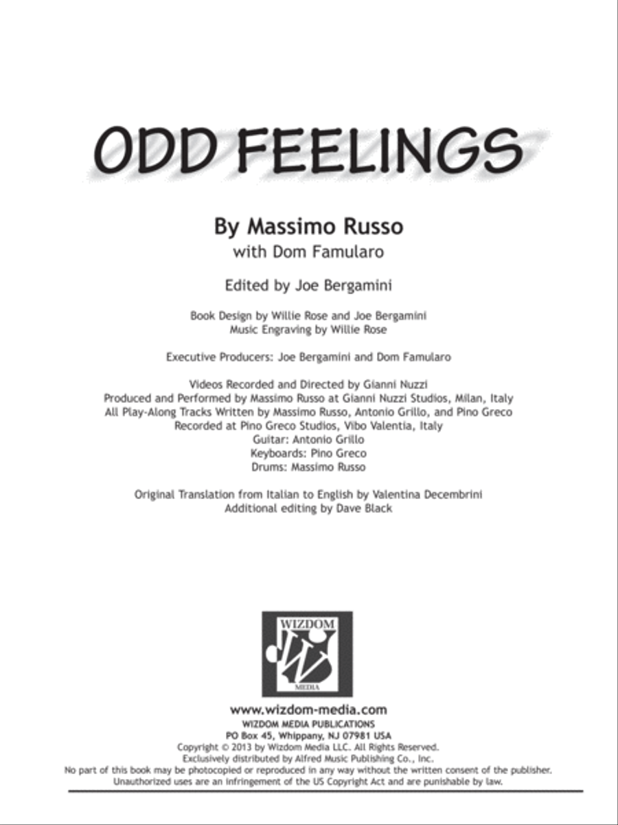 Odd Feelings Percussion scores gallery preview page 2