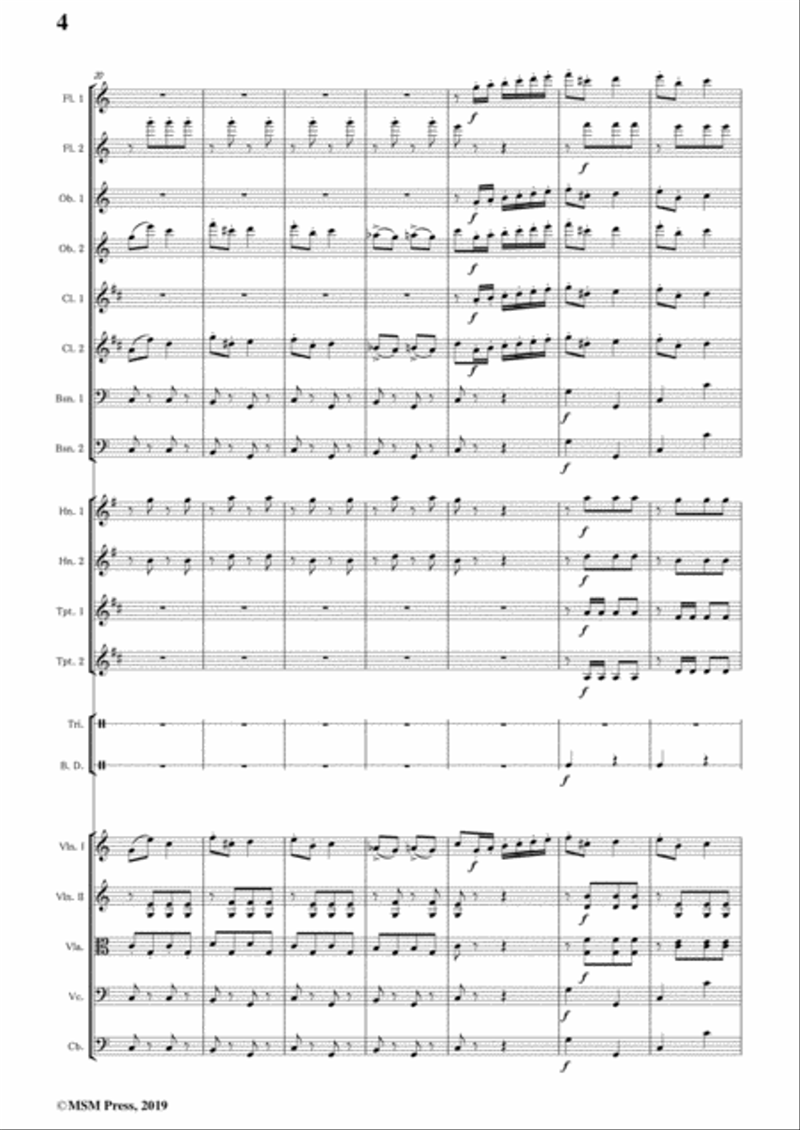 Johann Strauss I-Chineser-Galoppe,Op.20,for Orchestra Full Orchestra scores gallery preview page 6