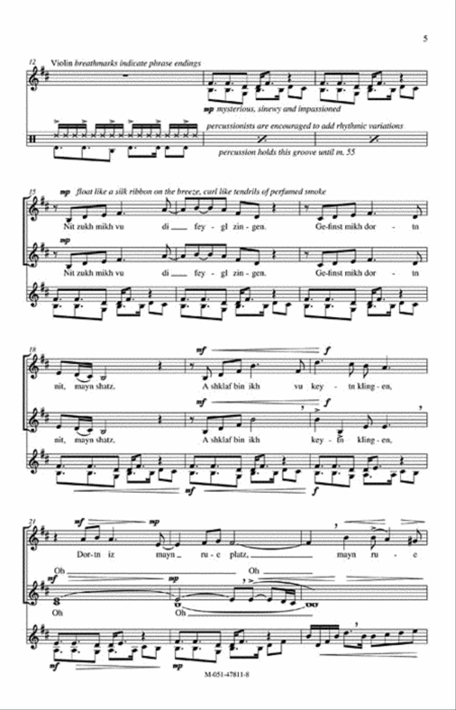 Mayn Rue Platz Mayn Rue Platz 2-Part scores gallery preview page 3