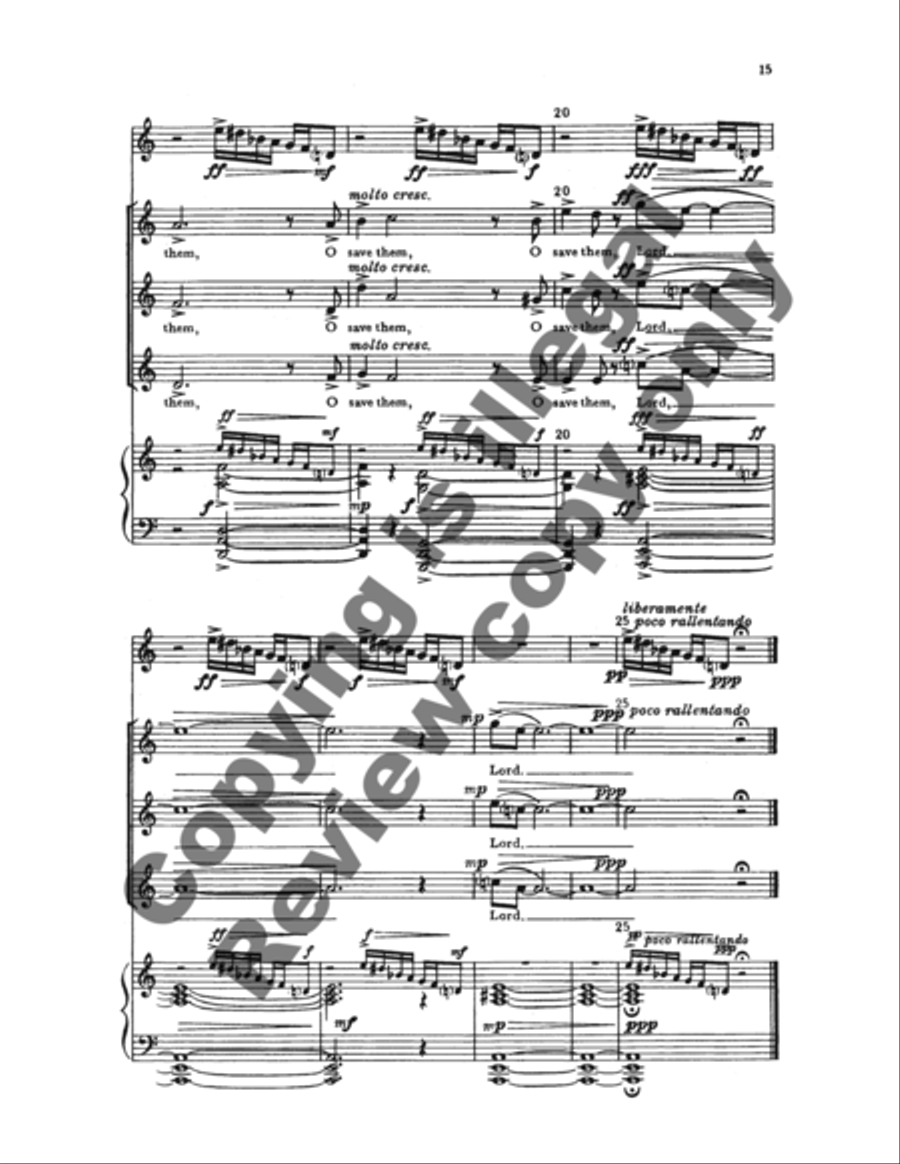 Three Lenten Poems of Richard Crashaw SA scores gallery preview page 16