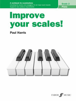 Book cover for Improve Your Scales! Piano Grade 2