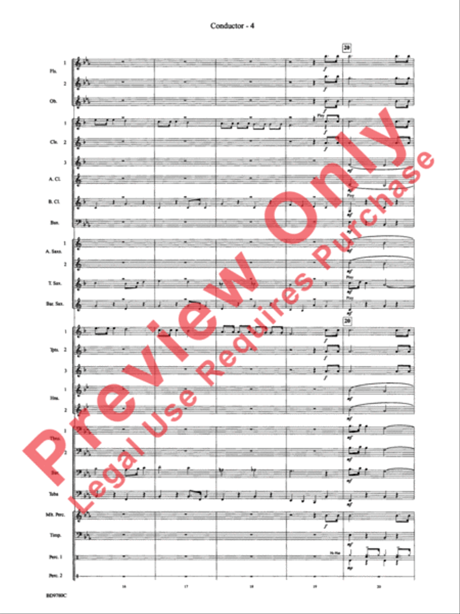 Holiday Cheers Holiday Cheers Concert Band scores gallery preview page 6