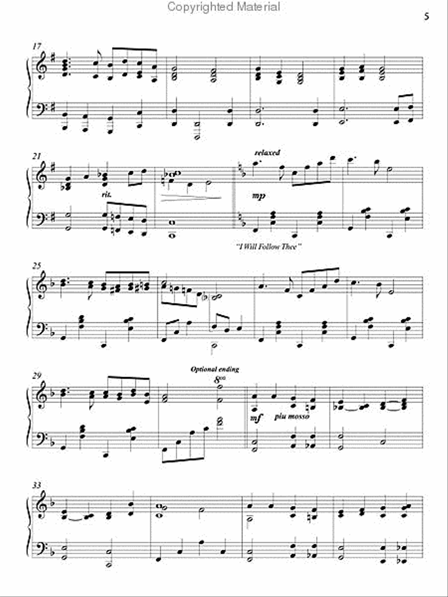 Piano Preludes Piano Solo scores gallery preview page 3