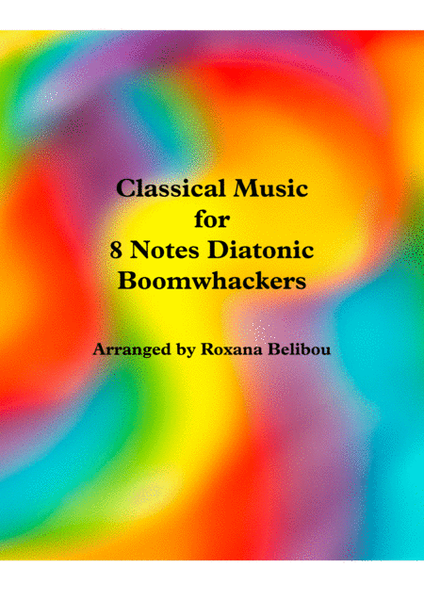 Classical Music for 8 Notes Diatonic Boomwhackers Collection image number null