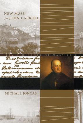 Book cover for New Mass for John Carroll - Full Score