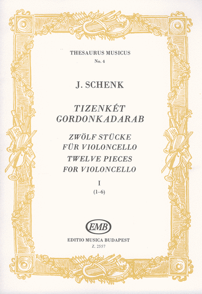 12 Stücke für Violoncello aus den Scherzi Musicali