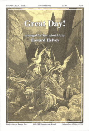 Book cover for Great Day! (SSA)