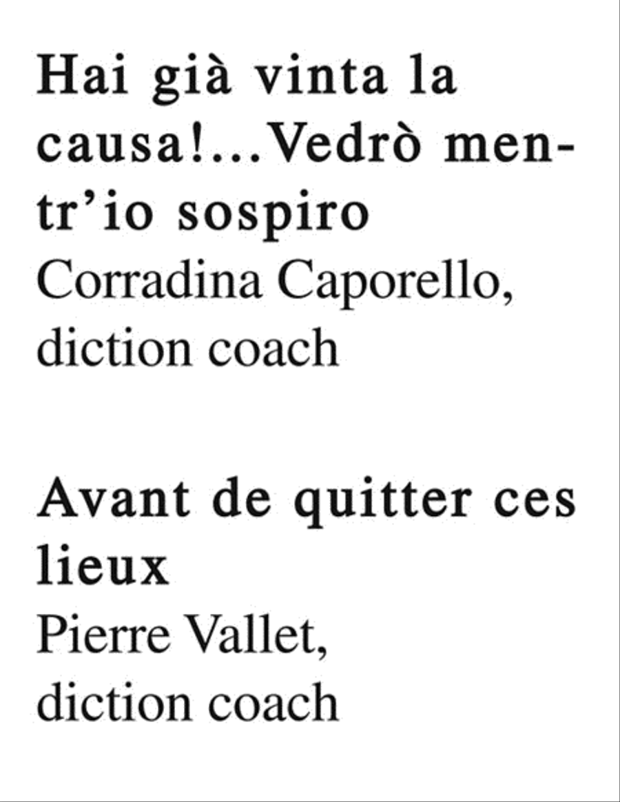 Diction Coach - G. Schirmer Opera Anthology (Arias for Baritone) Voice Solo scores gallery preview page 6