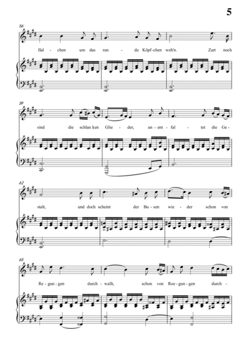 Schubert-Vergissmeinnicht in f minor,for Vocal and Piano