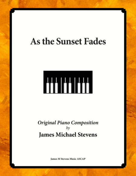 As the Sunset Fades - Reflective Piano image number null