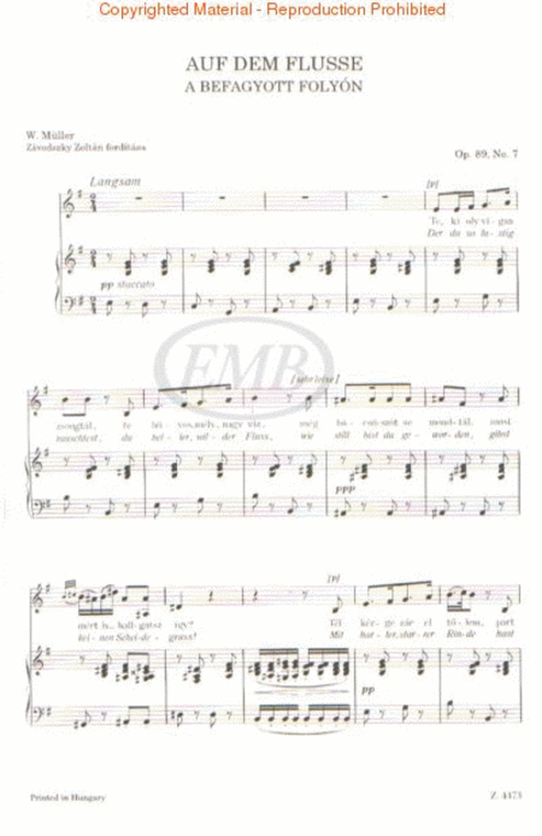 Schubert Songs-mvx/pno